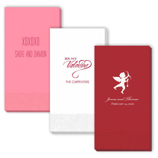 Design Your Own Valentine's Day Guest Towels